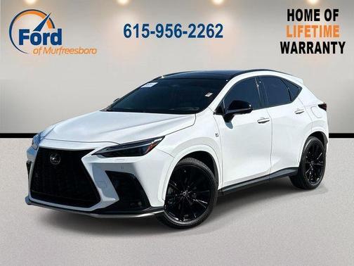 White 2025 Lexus NX 350 F SPORT Handling