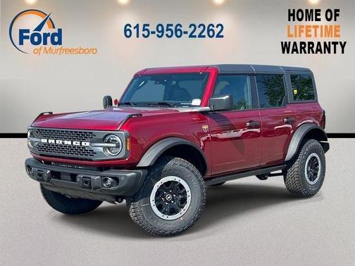 Ruby Red 2026 Ford Bronco Badlands