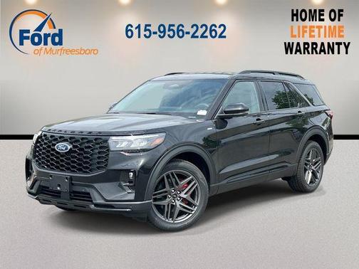 Black Metallic 2026 Ford Explorer ST-Line
