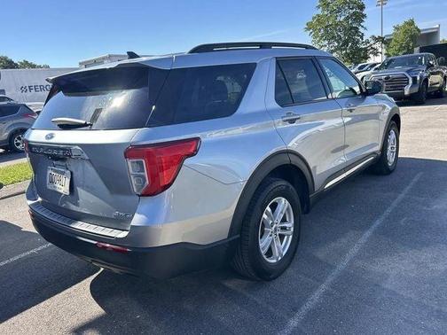 Silver Metallic 2023 Ford Explorer XLT