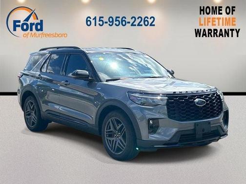 Gray Metallic 2026 Ford Explorer ST-Line