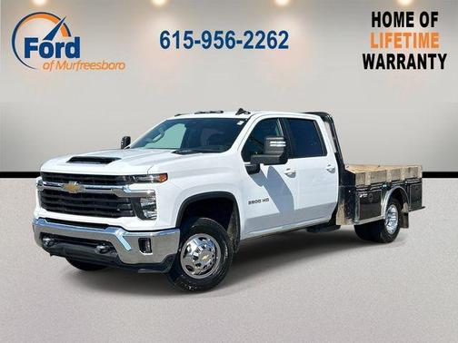 Summit White 2024 Chevrolet Silverado 3500 LT