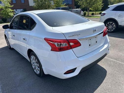 Cloud White 2019 Nissan Sentra S