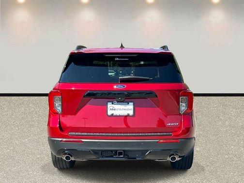 Red Metallic 2024 Ford Explorer ST-Line