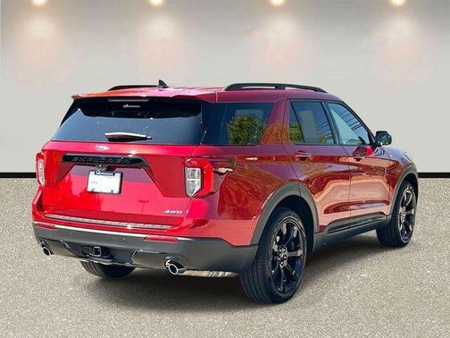 Red Metallic 2024 Ford Explorer ST-Line