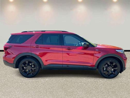 Red Metallic 2024 Ford Explorer ST-Line