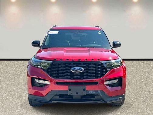 Red Metallic 2024 Ford Explorer ST-Line
