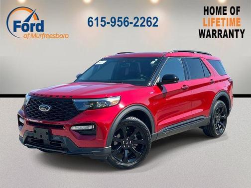 Red Metallic 2024 Ford Explorer ST-Line