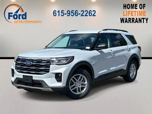 White Metallic 2026 Ford Explorer Active