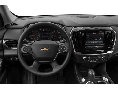 Steel Metallic 2021 Chevrolet Traverse LS