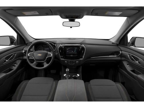 Steel Metallic 2021 Chevrolet Traverse LS