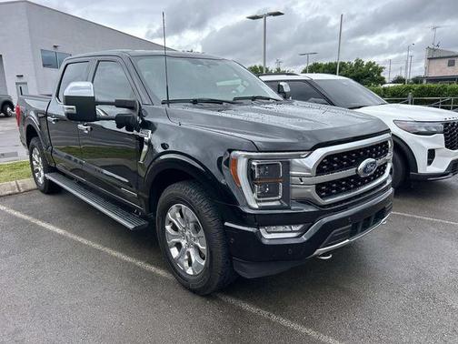 Black Metallic 2021 Ford F-150 Platinum