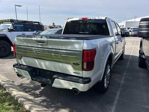 White Platinum Clearcoat Metallic 2019 Ford F-150 Limited