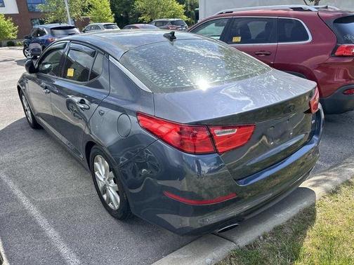 Blue 2015 Kia Optima EX