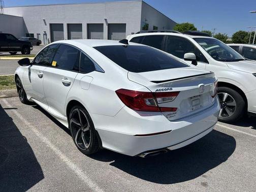 Platinum White 2022 Honda Accord Sport 1.5T