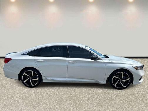 Platinum White 2022 Honda Accord Sport 1.5T