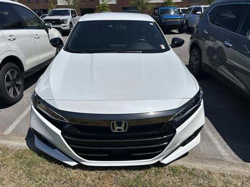 Platinum White 2022 Honda Accord Sport 1.5T
