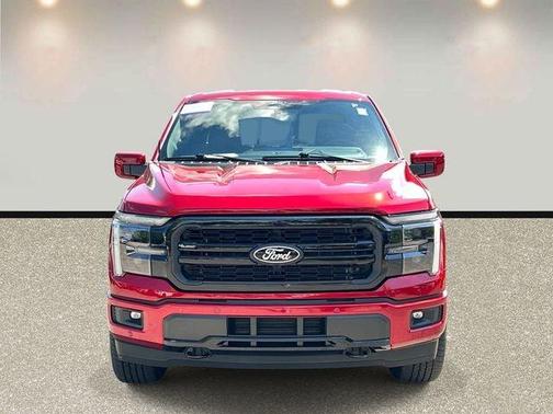 Red Metallic 2025 Ford F-150 Lariat
