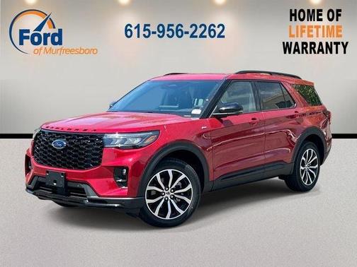 Red Metallic 2026 Ford Explorer ST-Line