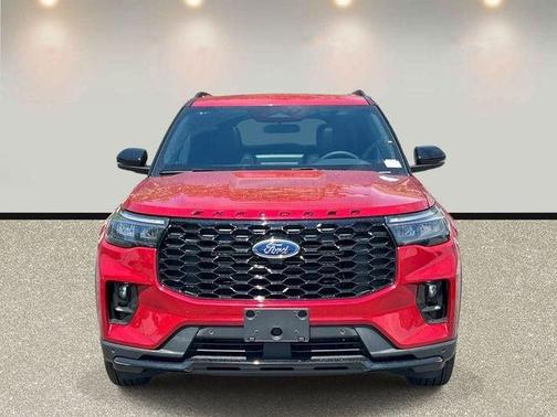 Red Metallic 2026 Ford Explorer ST-Line