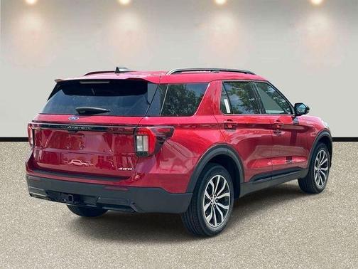 Red Metallic 2026 Ford Explorer ST-Line