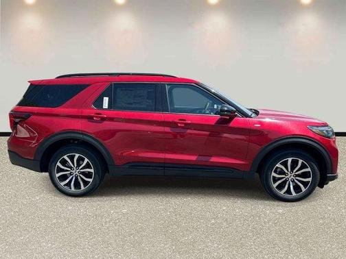 Red Metallic 2026 Ford Explorer ST-Line