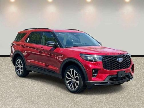 Red Metallic 2026 Ford Explorer ST-Line