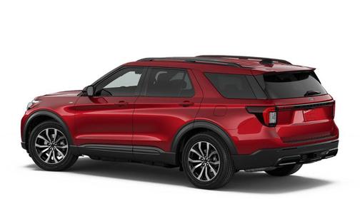 Red Metallic 2026 Ford Explorer ST-Line