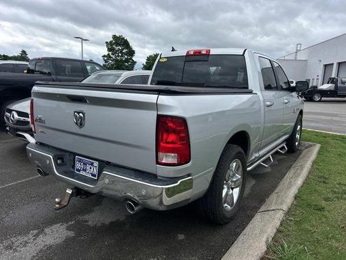 Bright Silver Clearcoat Metallic 2016 RAM 1500 Big Horn