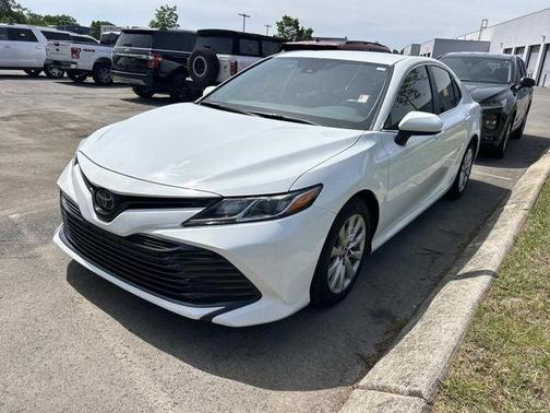 Super White 2020 Toyota Camry LE
