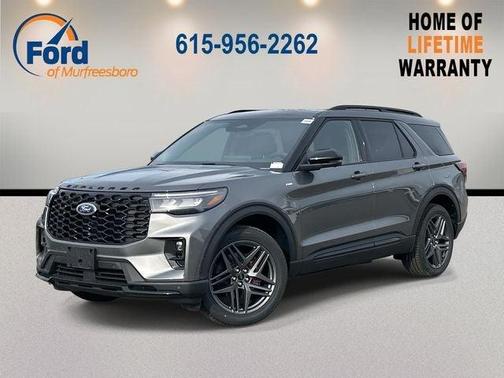Gray Metallic 2026 Ford Explorer ST-Line
