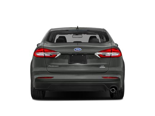 White Platinum Clearcoat Metallic 2019 Ford Fusion SE