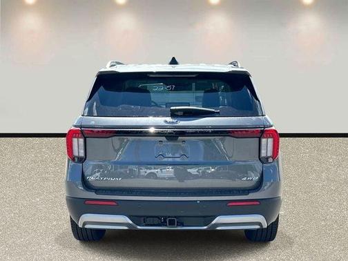 Gray Metallic 2026 Ford Explorer Platinum