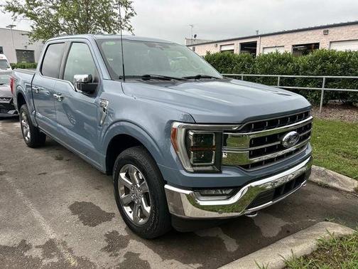 Azure Gray Metallic 2023 Ford F-150 Lariat