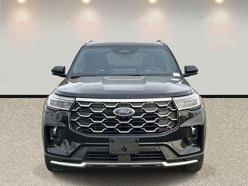 Black Metallic 2026 Ford Explorer Platinum