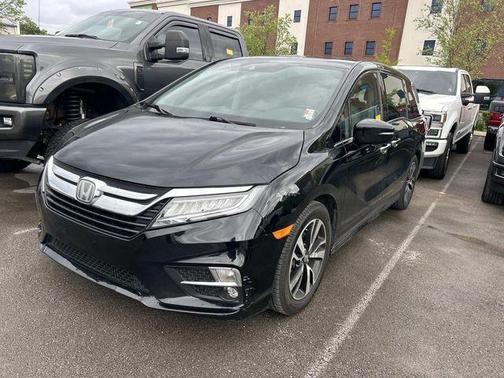 Black 2018 Honda Odyssey Elite