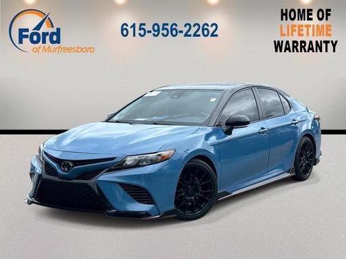 Midnight Black Metallic 2022 Toyota Camry TRD V6