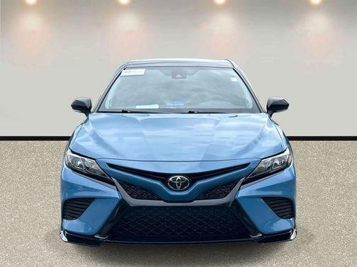 Midnight Black Metallic 2022 Toyota Camry TRD V6