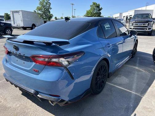 Midnight Black Metallic 2022 Toyota Camry TRD V6