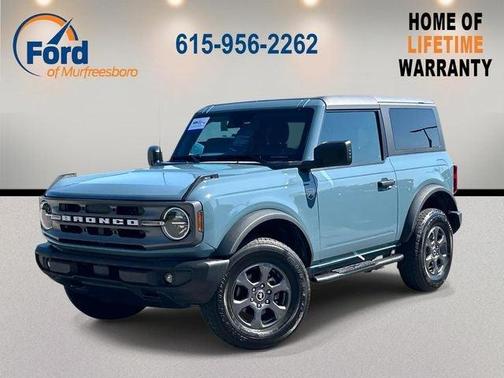 Blue 2023 Ford Bronco Big Bend