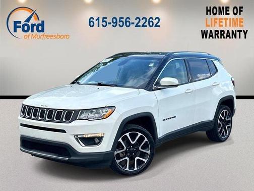 White Clearcoat 2020 Jeep Compass Limited
