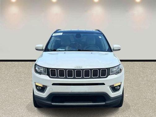 White Clearcoat 2020 Jeep Compass Limited