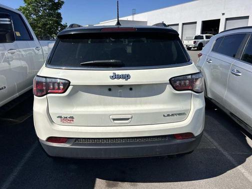 White Clearcoat 2020 Jeep Compass Limited