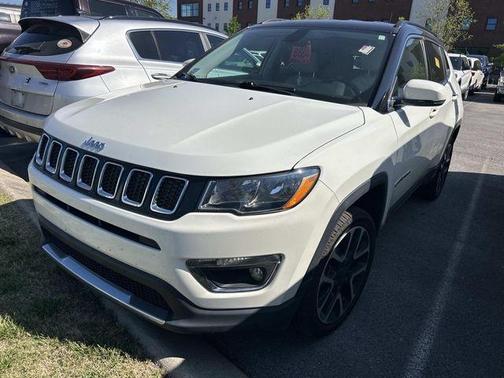White Clearcoat 2020 Jeep Compass Limited