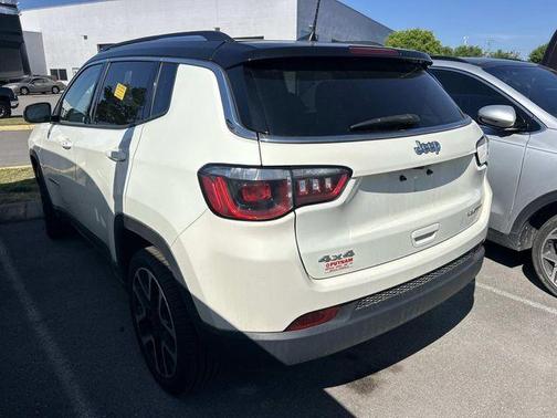 White Clearcoat 2020 Jeep Compass Limited