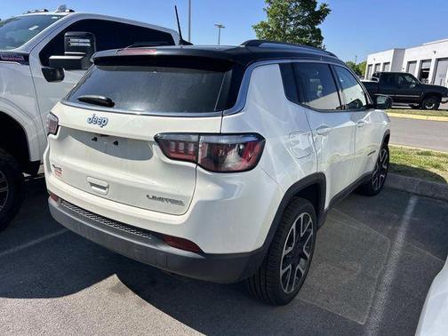 White Clearcoat 2020 Jeep Compass Limited
