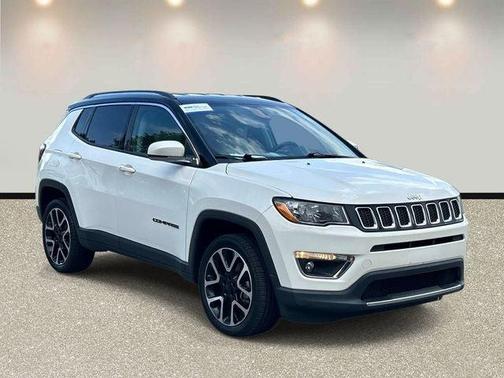 White Clearcoat 2020 Jeep Compass Limited