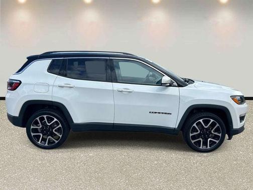 White Clearcoat 2020 Jeep Compass Limited