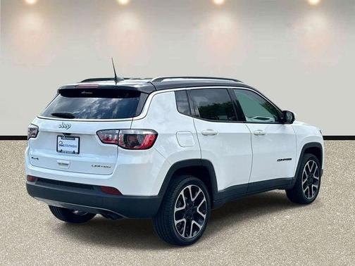 White Clearcoat 2020 Jeep Compass Limited
