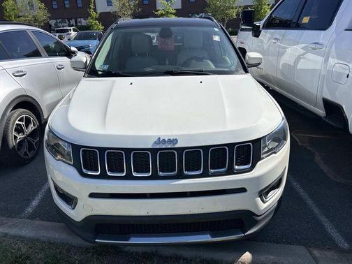 White Clearcoat 2020 Jeep Compass Limited